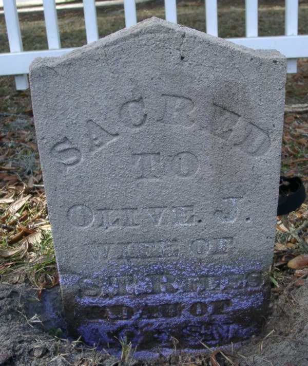 Olive J. Riles Gravestone Photo