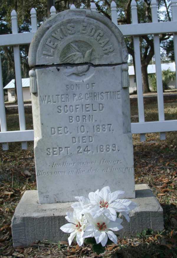 Lewis Edgar Scofield Gravestone Photo