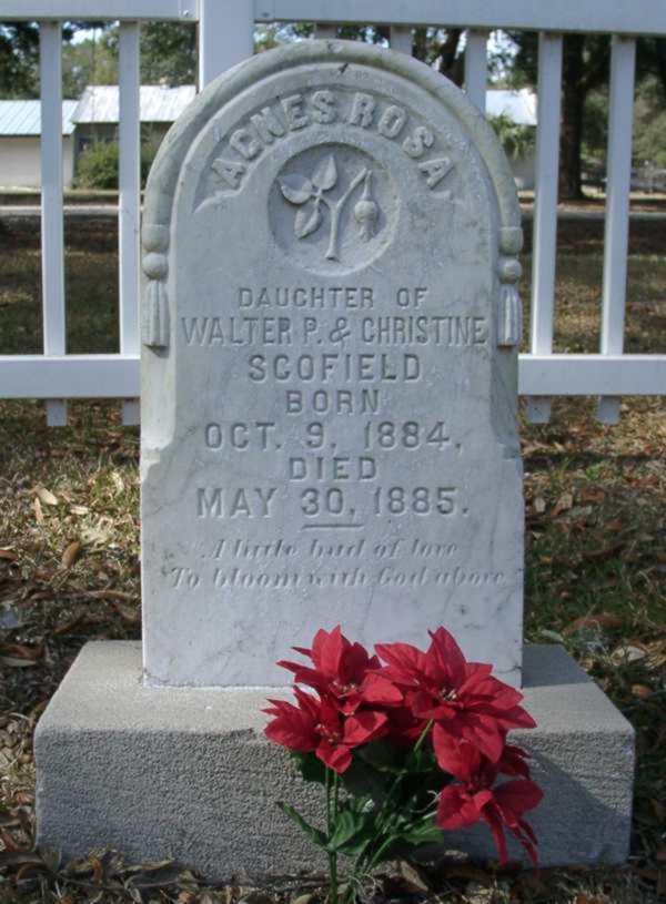 Agnes Rosa Scofield Gravestone Photo