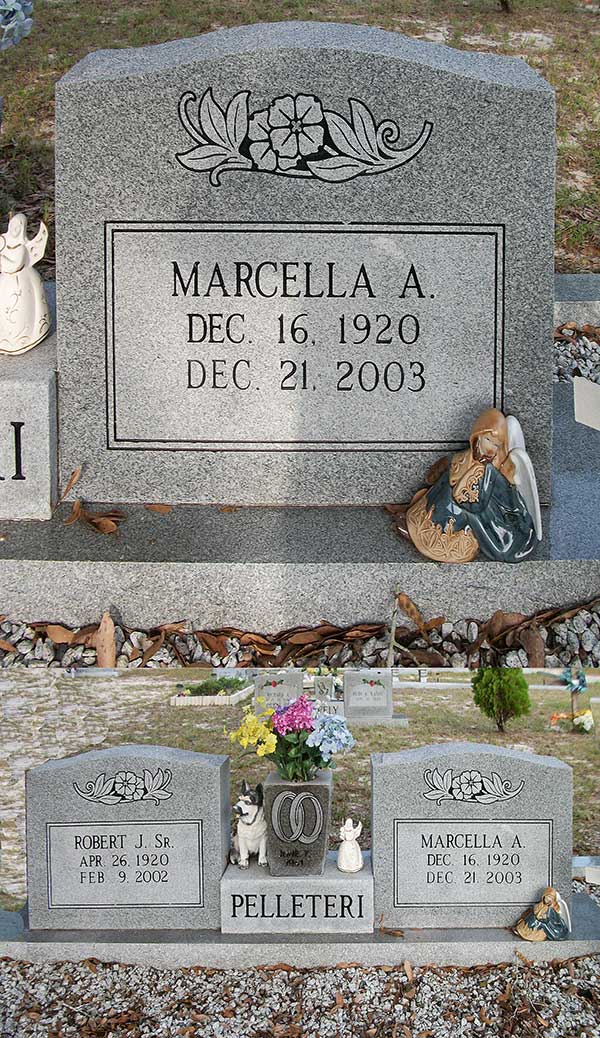 Marcella A. Pelleteri Gravestone Photo