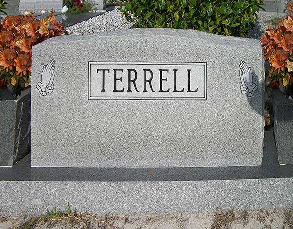  Terrell family monument Gravestone Photo