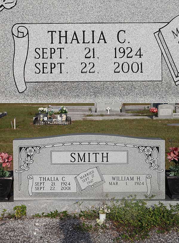 Thalia C. Smith Gravestone Photo