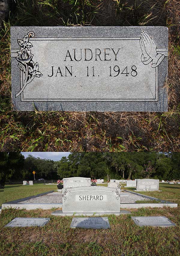 Audrey Shepard Gravestone Photo