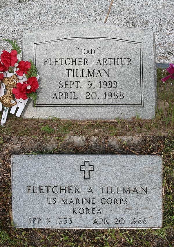 Fletcher A. Tillman Gravestone Photo