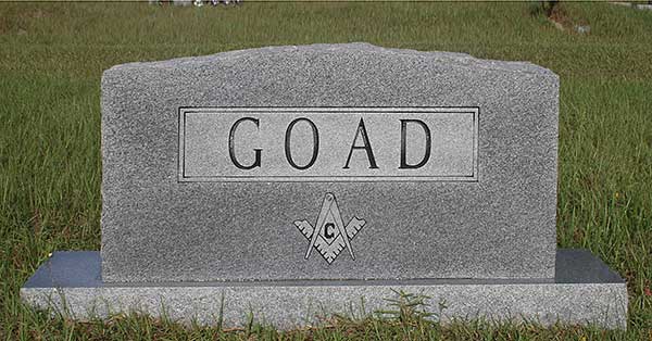  Goad family monument Gravestone Photo