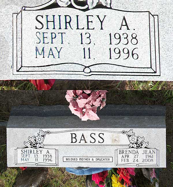 Shirley A. Bass Gravestone Photo