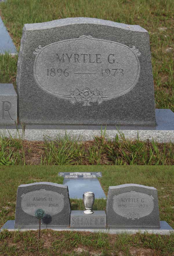 Myrtle G. Shafer Gravestone Photo