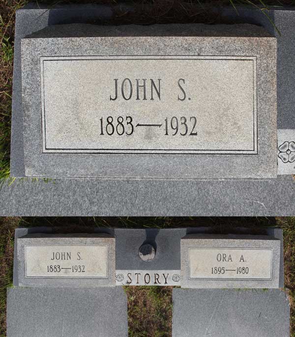 John S. Story Gravestone Photo