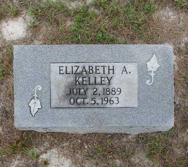 Elizabeth A. Kelley Gravestone Photo