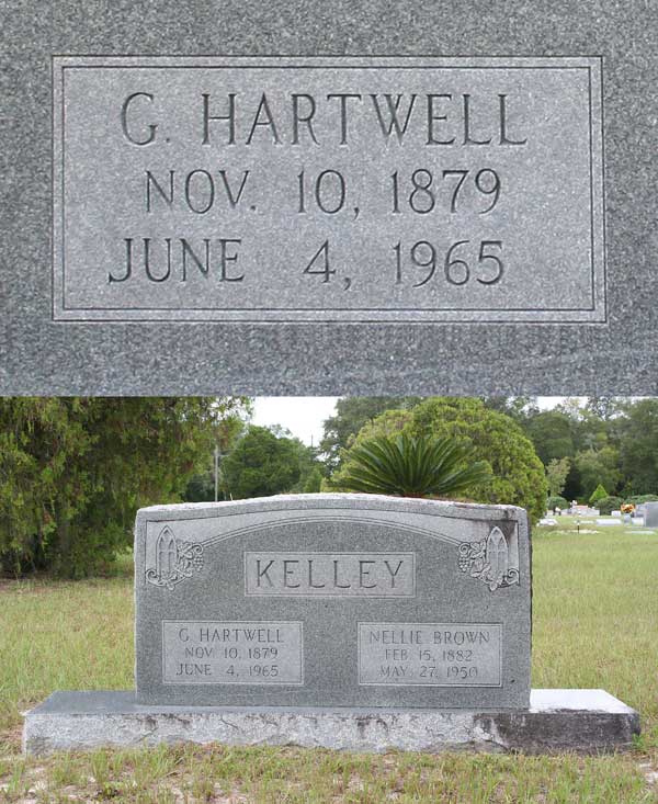 G. Hartwell Kelley Gravestone Photo