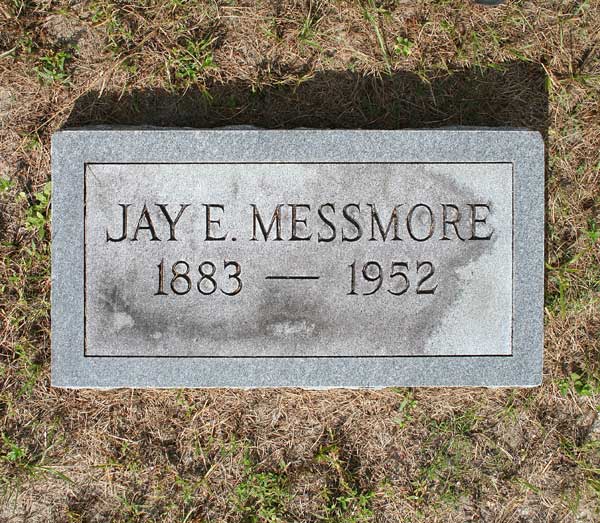 Jay E. Messmore Gravestone Photo