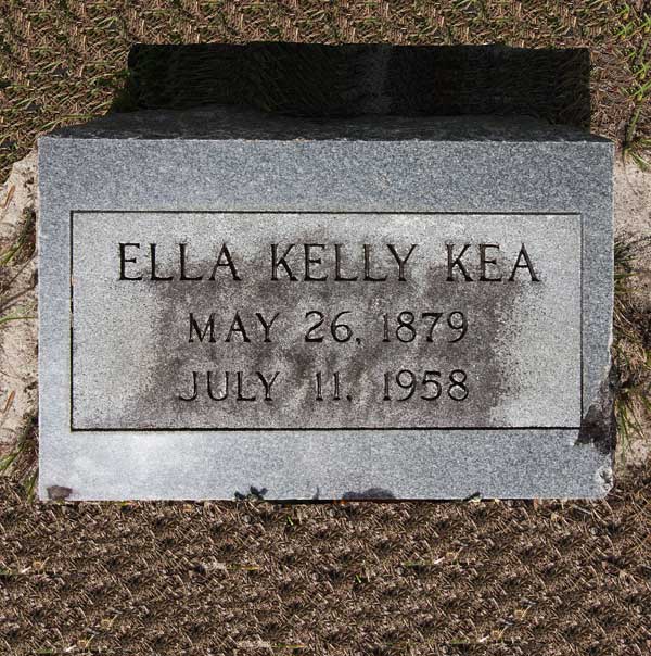 Ella Kelly Kea Gravestone Photo