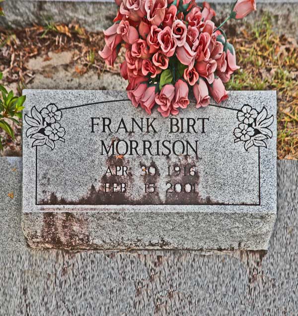 Frank Birt Morrison Gravestone Photo