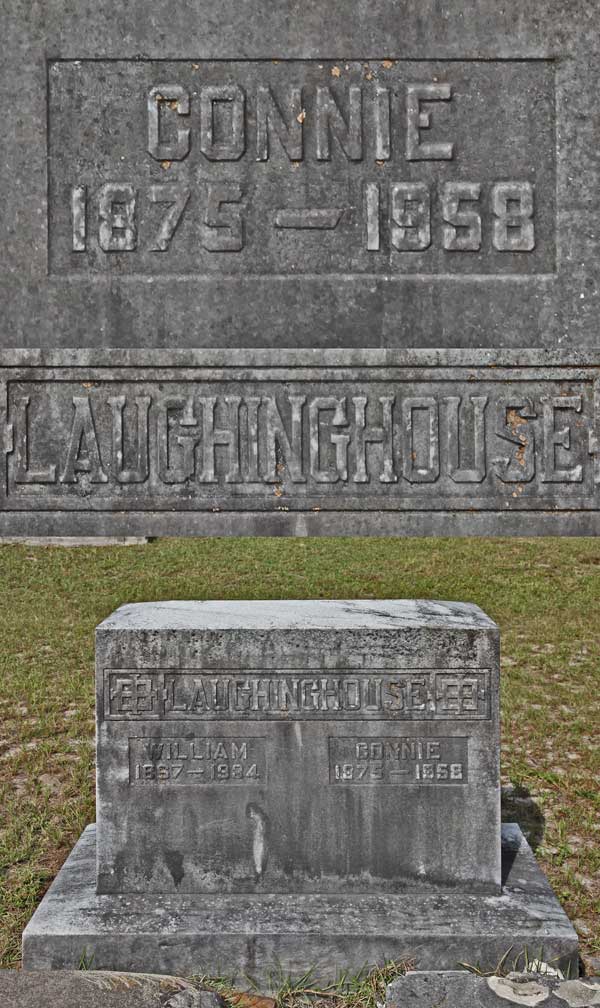 Connie Laughinghouse Gravestone Photo
