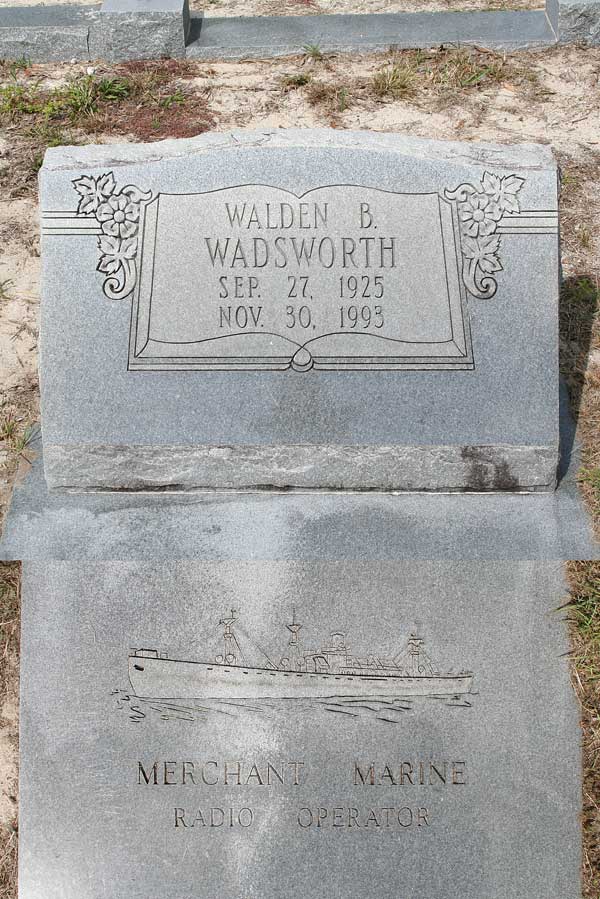 Walden B. Wadsworth Gravestone Photo