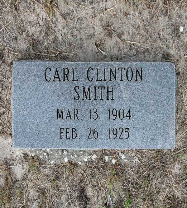 Carl Clinton Smith Gravestone Photo