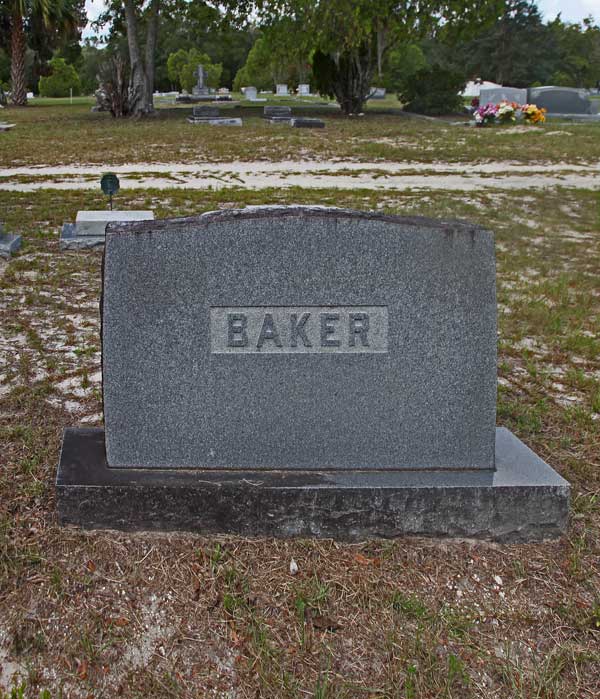  Baker family monument Gravestone Photo