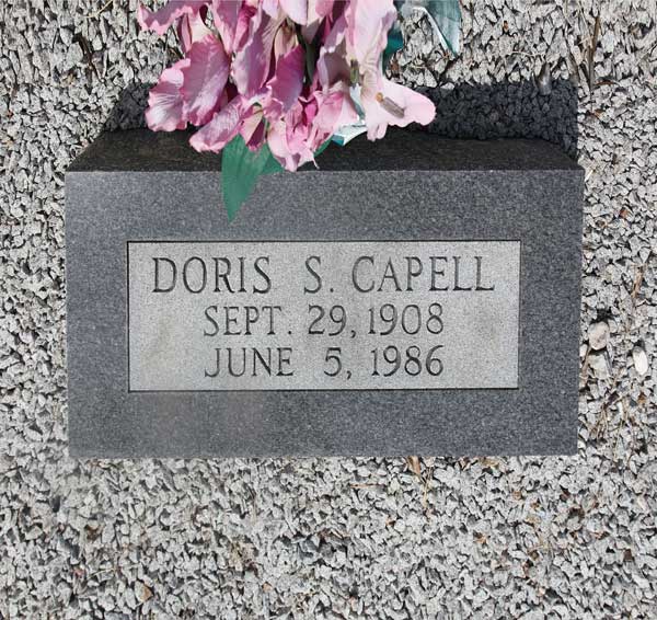 Doris S. Capell Gravestone Photo