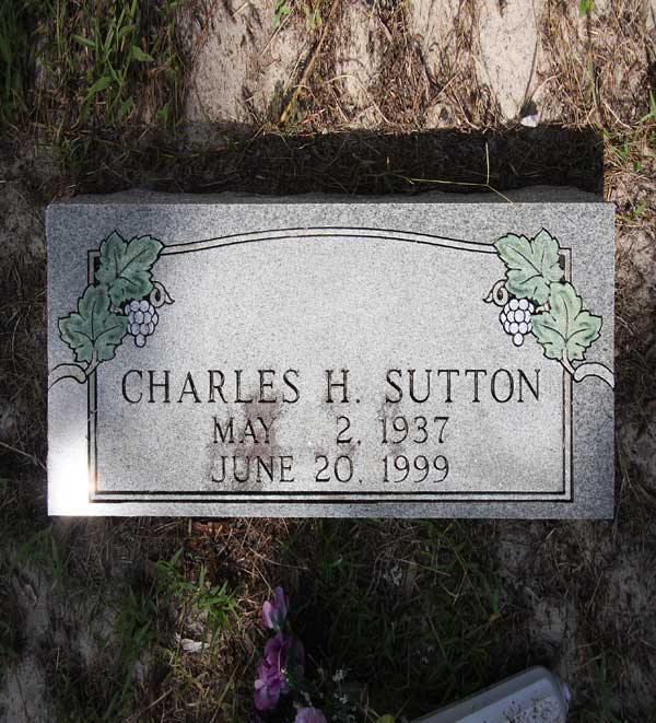 Charles H. Sutton Gravestone Photo