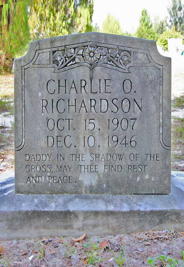 Charlie O. Richardson Gravestone Photo