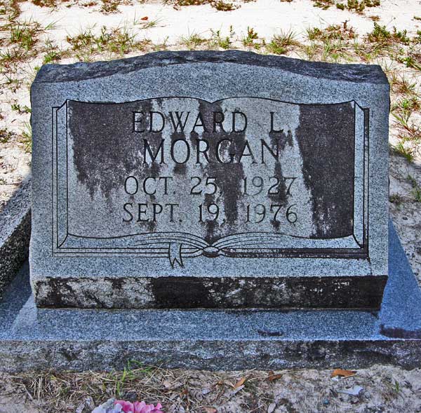 Edward L. Morgan Gravestone Photo