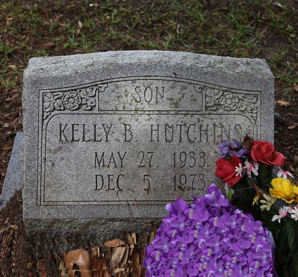 Kelly B. Hutchins Gravestone Photo