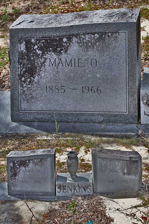 Mamie O Jenkins Gravestone Photo