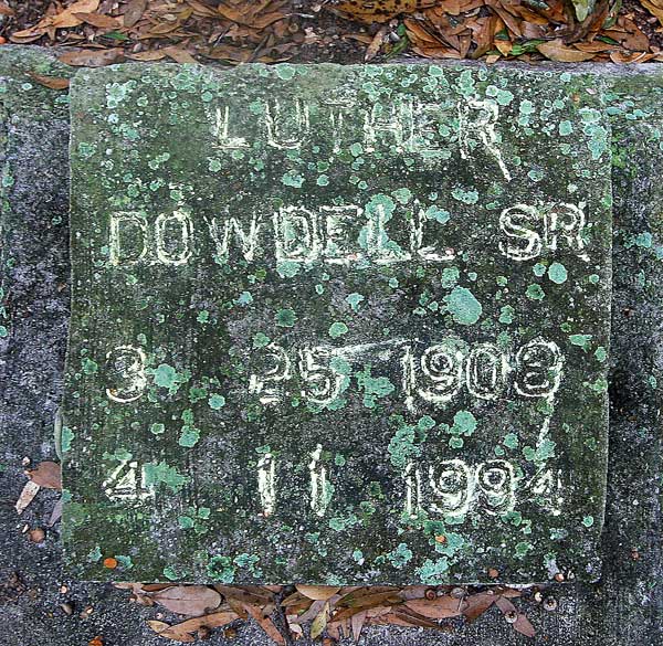 Luther Dowdell Gravestone Photo