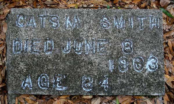 Catsia Smith Gravestone Photo