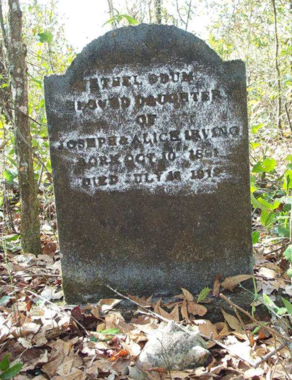 Ethel Odum Gravestone Photo
