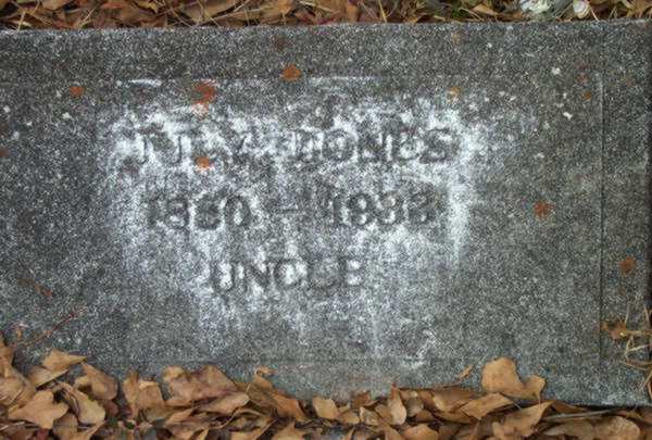 July Jones Gravestone Photo