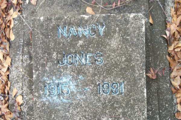Nancy Jones Gravestone Photo