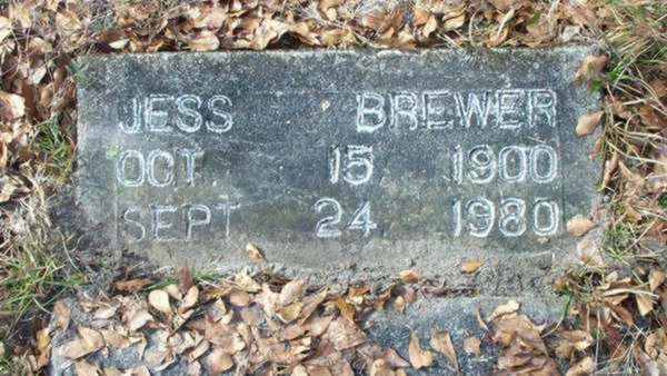 Jess Brewer Gravestone Photo