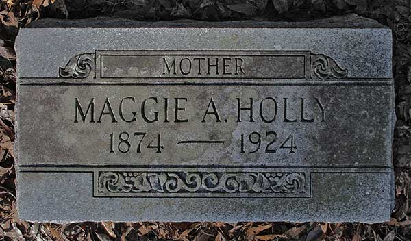 Maggie A. Holly Gravestone Photo