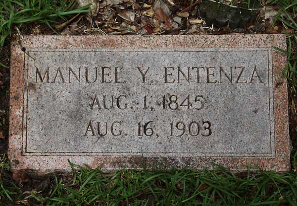 Manuel Y. Entenza Gravestone Photo