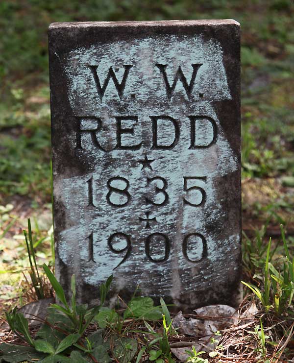 W.W. Redd Gravestone Photo