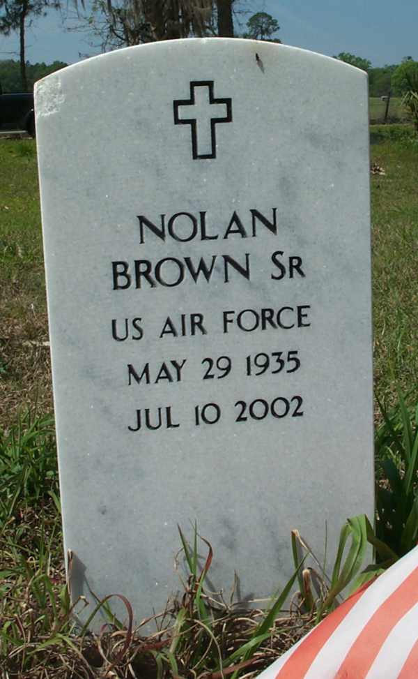 Nolan Brown Gravestone Photo