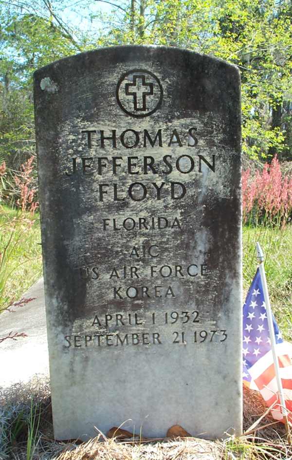 Thomas Jefferson Floyd Gravestone Photo