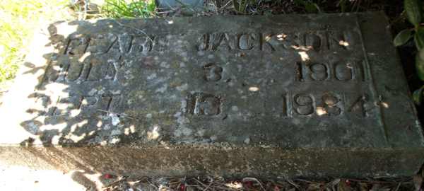Pearl Jackson Gravestone Photo