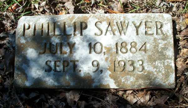 Phillip Sawyer Gravestone Photo