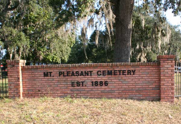  Mt Pleasant Cemetery Sign Gravestone Photo
