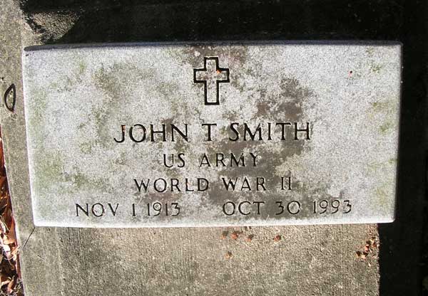 John T. Smith Gravestone Photo