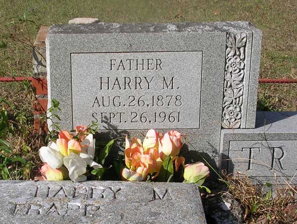 Harry M. Trapp Gravestone Photo