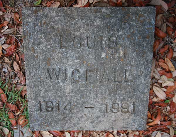 Louis Wigfall Gravestone Photo