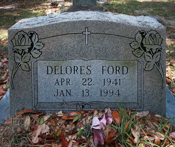 Delores Ford Gravestone Photo