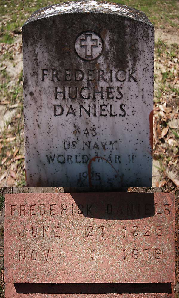 Frederick Hughes Daniels Gravestone Photo
