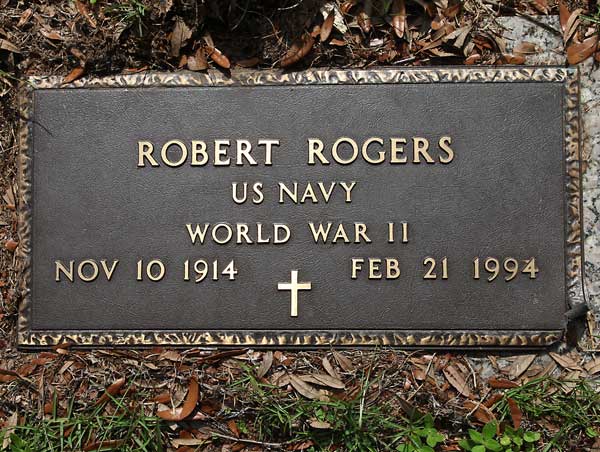 Robert Rogers Gravestone Photo