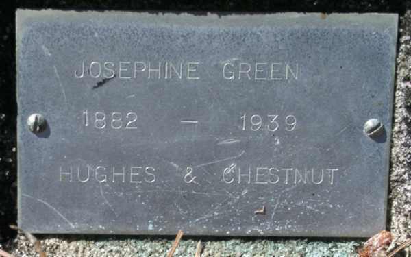 Josephine Green Gravestone Photo