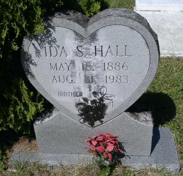 Ida S. Hall Gravestone Photo