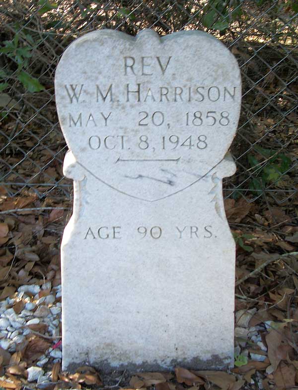 W. M. HARRISON Gravestone Photo